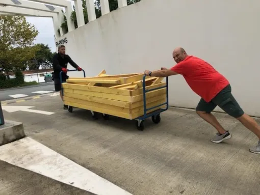 Les "costauds" en action au CONNECTEUR (BIARRITZ)