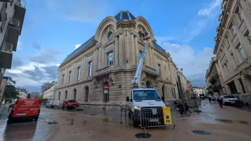Dernière vitres au MUSEE BONNAT avant ouverture !