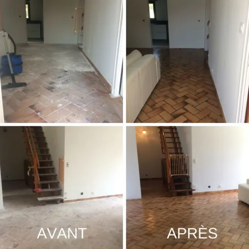 remise en état photos avant et après 